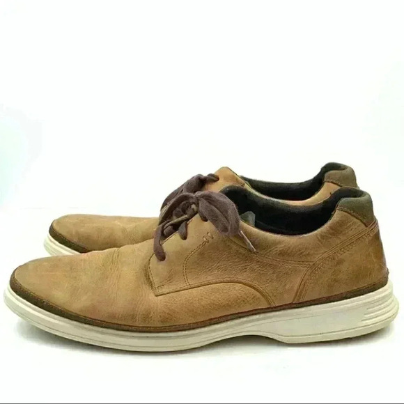 Rockport mens dress sports sz 11 45 brown leather main image 8